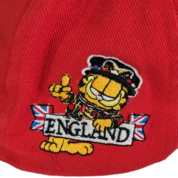 London England Garfield Embroidered Vintage Hat Collectible Baseball Cap OS - Picture 4 of 11